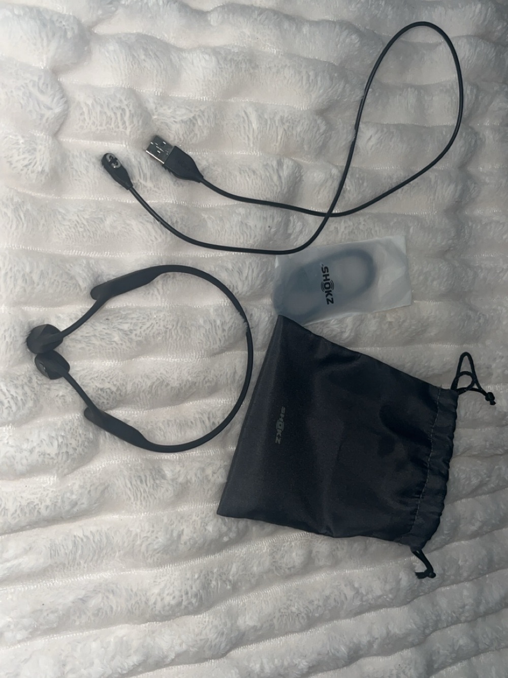 Aftershokz Open-Ear Bluetooth Headphones - Black